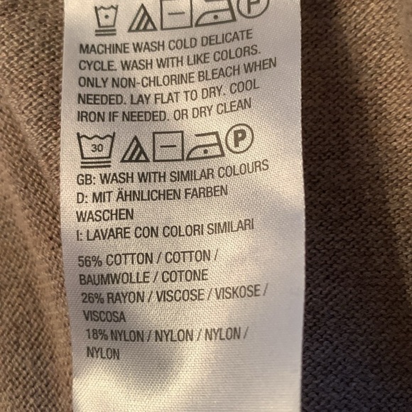 Encore Tan Sweater Size S - Picture 6 of 9